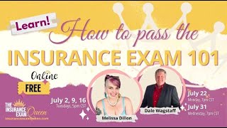 How to Pass The Insurance Exam 101 792024 [upl. by Gnen660]