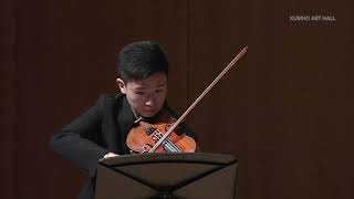 Jean Marie Leclair Violin Sonata no3 in D Major by Donghyun Kim [upl. by Tse632]