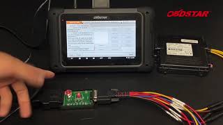 OBDSTAR DC706 Clone FCA RFHUBRFHM Keyless Module on Bench obdii365 mdt MDT [upl. by Arlyne86]