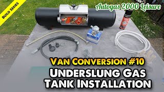 Installing 25L underslung gas tank on Citroen Relay  Boxer  Ducato  Promaster [upl. by Fox397]