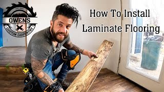 How To Install Laminate Flooring [upl. by Padraig]