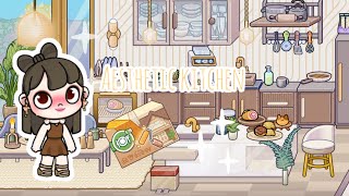 Aesthetic kitchen maker at pazu avatar world 🌎 house maker [upl. by Ilah]