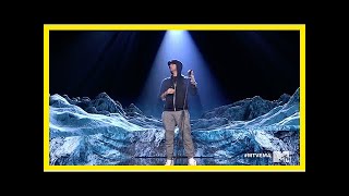 Eminem performs epic version of ‘walk on water’ with skylar grey at 2017 emas [upl. by Vern]