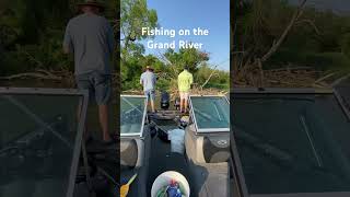 Fishing for Crappie on the Grand River Dunnville Ontario fishing shorts boat [upl. by Natye]