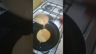 Coffee Pancake food shortvideo short [upl. by Reivad]