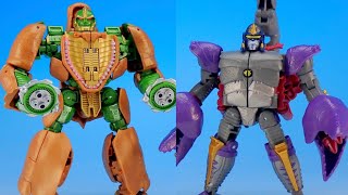 New transformers Transformers Beast Wars BWVS04 Rhinox vs Scorponok InHand Images [upl. by Socram]