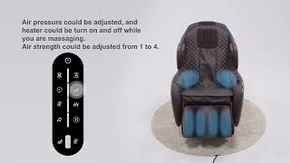 Synca Wellness CirC 3 Massage Chair How to Video [upl. by Timi661]