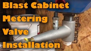 Installing a Blast Cabinet Metering Valve Assembly [upl. by Atniuq]