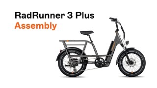 RadRunner 3 Plus Assembly  Rad Power Bikes [upl. by Yelekreb607]