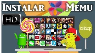 Descargar e Instalar Memu Emulador de Android Lollipop 511 para Windows [upl. by Arin887]