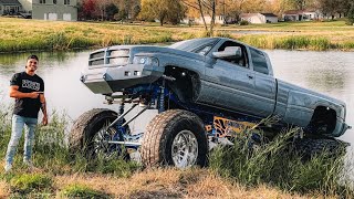 Mudding 30” LIFTED 2nd Gen Cummins UNTIL IT BREAKS [upl. by Wolcott438]