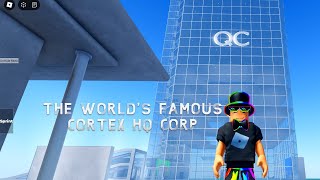 elevaTOURS At the Worlds FAMOUS Cortex HQ Corp game all the elevators [upl. by Pomona596]