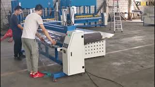 Mattress Heat Sealing Machine without working table [upl. by Linell]