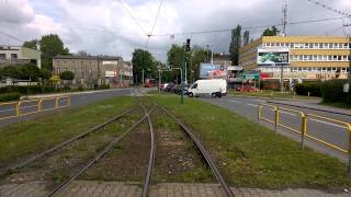 Tramwaje Śląskie  Linia 13 Katowice Plac Wolności  Siemianowice Śląskie Plac Skargi [upl. by Cianca]