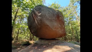 quotWackelsteinquot Bayerischer Wald Geologie [upl. by Ahseena]