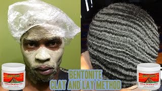 How to Wash 360 Waves  Clay And Lay Method Bentonite [upl. by Shirline]