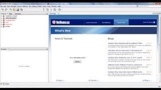 Java prog0 Install NetBeans IDE with jdk 7 on Windows [upl. by Rancell]