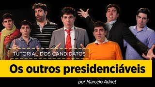 Marcelo Adnet imita Boulos Amoêdo Meirelles Alvaro Dias Eymael Vera Lucia e João Goulart Filho [upl. by Lovell]