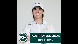 Get a quick grip check with PGA Professional Grace Lennon PGAProud [upl. by Nappie]