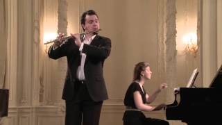 Andrei Sannikov flute English Hall of St Petersburg Music House 20150206 [upl. by Arlyn]