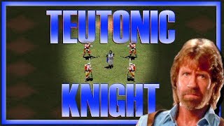 Elite TEUTONIC KNIGHT Overview  AoE2 DM [upl. by Bentley]