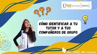 ¿Cómo Identificar a tu Tutor y tus Compañero de Curso [upl. by Iahk]