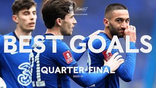 Ziyech Redmond amp Tielemans Impress  Budweisers Goals of the QuarterFinal  Emirates FA Cup 2021 [upl. by Susette]