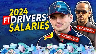 F1 Drivers’ Salaries Revealed [upl. by Ciaphus]