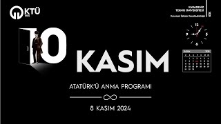 10 Kasım Atatürkü Anma Programı Üniversitemizde Gerçekleştirildi [upl. by Emerej590]