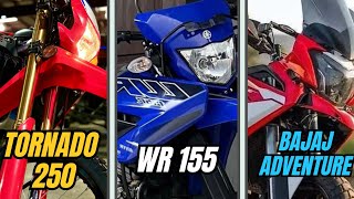 Se viene‼️Honda TORNADO 250 2025  Bajaj ADV  Yamaha WR155  naked 450 tetracilindrica [upl. by Otreblon]