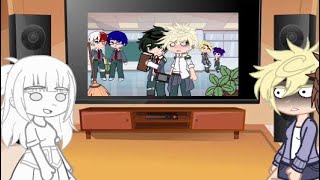 MHA react to “Deku forgot he was sharing headphones”  Class 1A  ProHeroes  Parents [upl. by Anaerol]