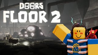 DOORS FLOOR 2  The Mines 4K RTX ON FULL Walkthrough [upl. by Thessa]