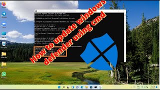 How to update windows defender using cmd [upl. by Animar]