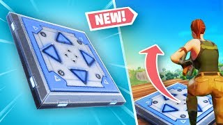 NEW BOUNCER PAD Fortnite Gameplay [upl. by Oruntha]