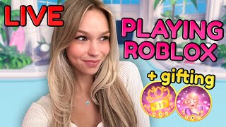 🔴 LIVE PLAYING ROBLOX  gifting VIP and CUSTOM MAKEUP [upl. by Payne]