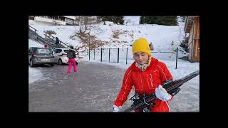 Station de Ski Chamrousse en Hiver Grenoble France [upl. by Nifled]