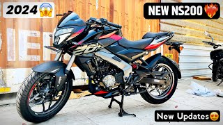 2024 New Bajaj Pulsar Ns200 Obd2 E20 Model New Updates ❤️‍🔥 New Digital Metre Console 🔥 [upl. by Stent]