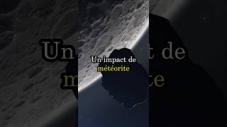 Une météorite sest écrasée sur la Lune [upl. by Pryce640]