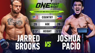 Tough World Title Battle 😳😤 Brooks vs Pacio  MMA Full Fight [upl. by Mima290]