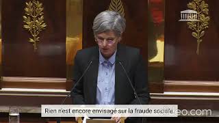 Plfss  Sandrine Rousseau demande labrogation de la réforme des retraites [upl. by Rehctelf]