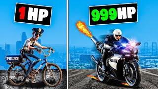 Upgrading to the FASTEST Police Bikes in GTA 5 [upl. by Clifton]