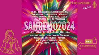 Compilation Sanremo 2024  Tutto sullAlbum del Festival a Radio PugginiOnAir [upl. by Broderic]