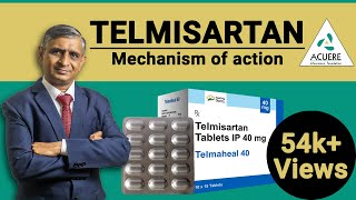 Mechanism of action of Telmisartan  Dr Shantanu R Joshi  2019 [upl. by Anirrok364]