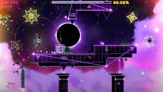 PAST THE STARS by ClingingBog medium demon 3 Coins  Geometry Dash [upl. by Corrinne]