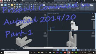 Autocad 3d Tutorials  Presspull command in Autocad  Presspull command of Autocad 2020  2019 [upl. by Lowney]