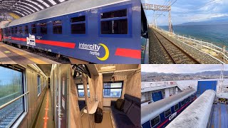 Italys Most Famous Train Intercity Notte Siracusa  Rail Ferry  Milano in Deluxe Sleeping Car [upl. by Haem]