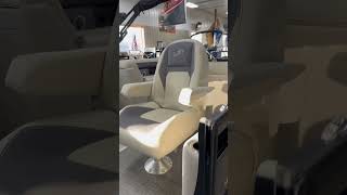 Barletta Aria 24QC Tritoon Pontoon Boat w Mercury Outboard at Family Marine [upl. by Baxy428]