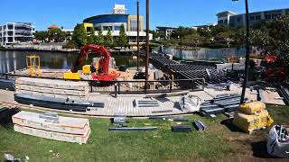 Varsity Lakes Boardwalk Renewal on Lake Orr Gold Coast Queensland [upl. by Ettinger733]