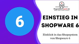 Shopware 6  Leicht erklärt für einen guten Einstieg  Shopware Tutorial Deutsch 1 [upl. by Lechner47]