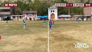 En vivo MI PASIÓN SOCIAL ORCACITAS PACAYCASA VS MENSAJERO DE SAN RAFAEL SOCOS  FECHA 03 [upl. by Nauquf659]